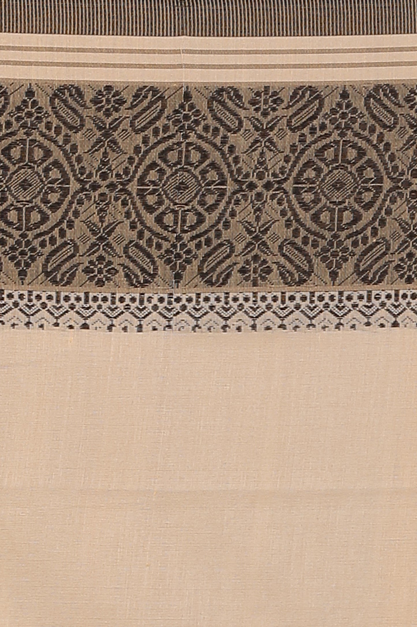 mahapar cotton saree (Cream)