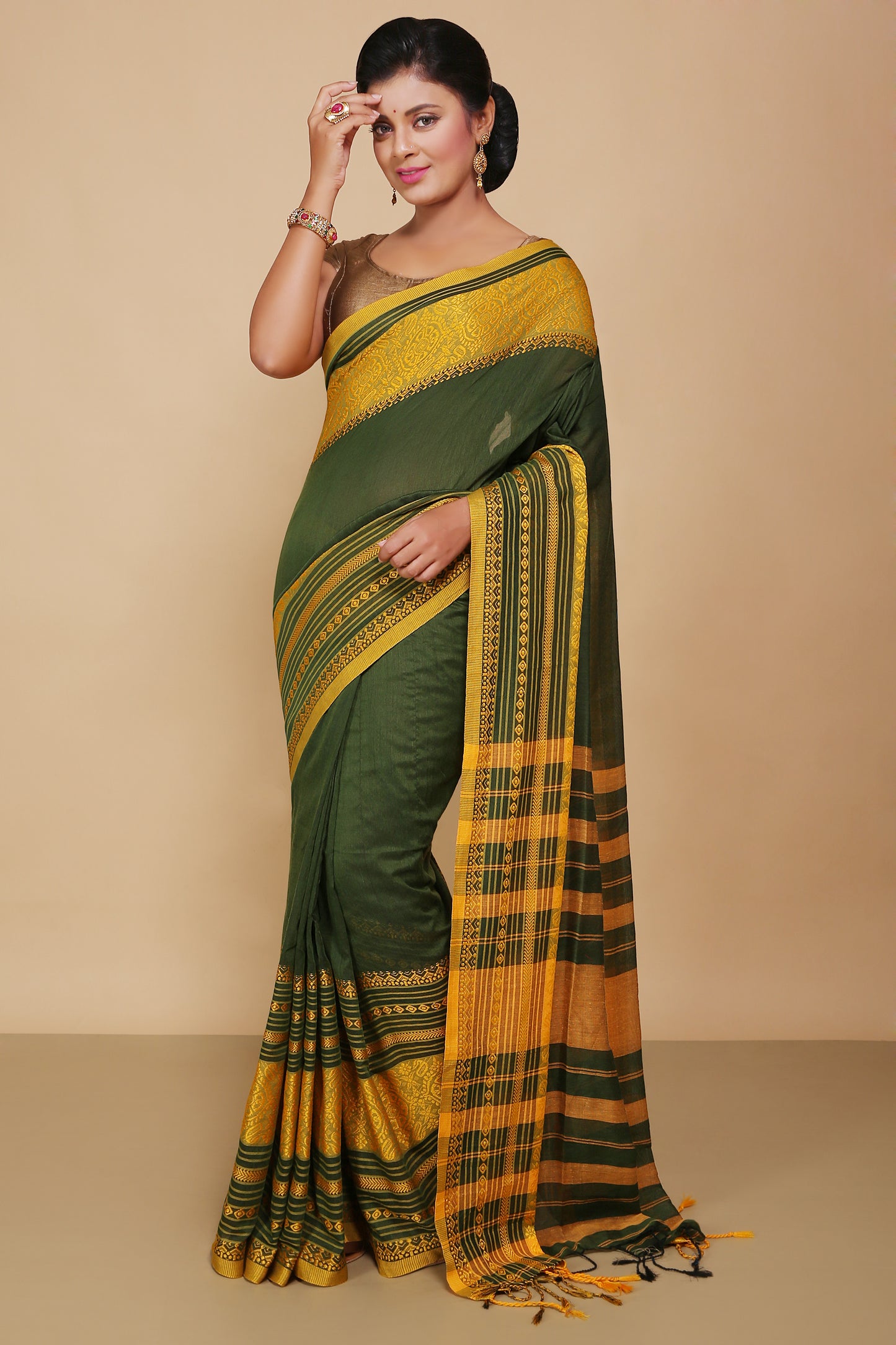 mahapar cotton saree (Pesta)