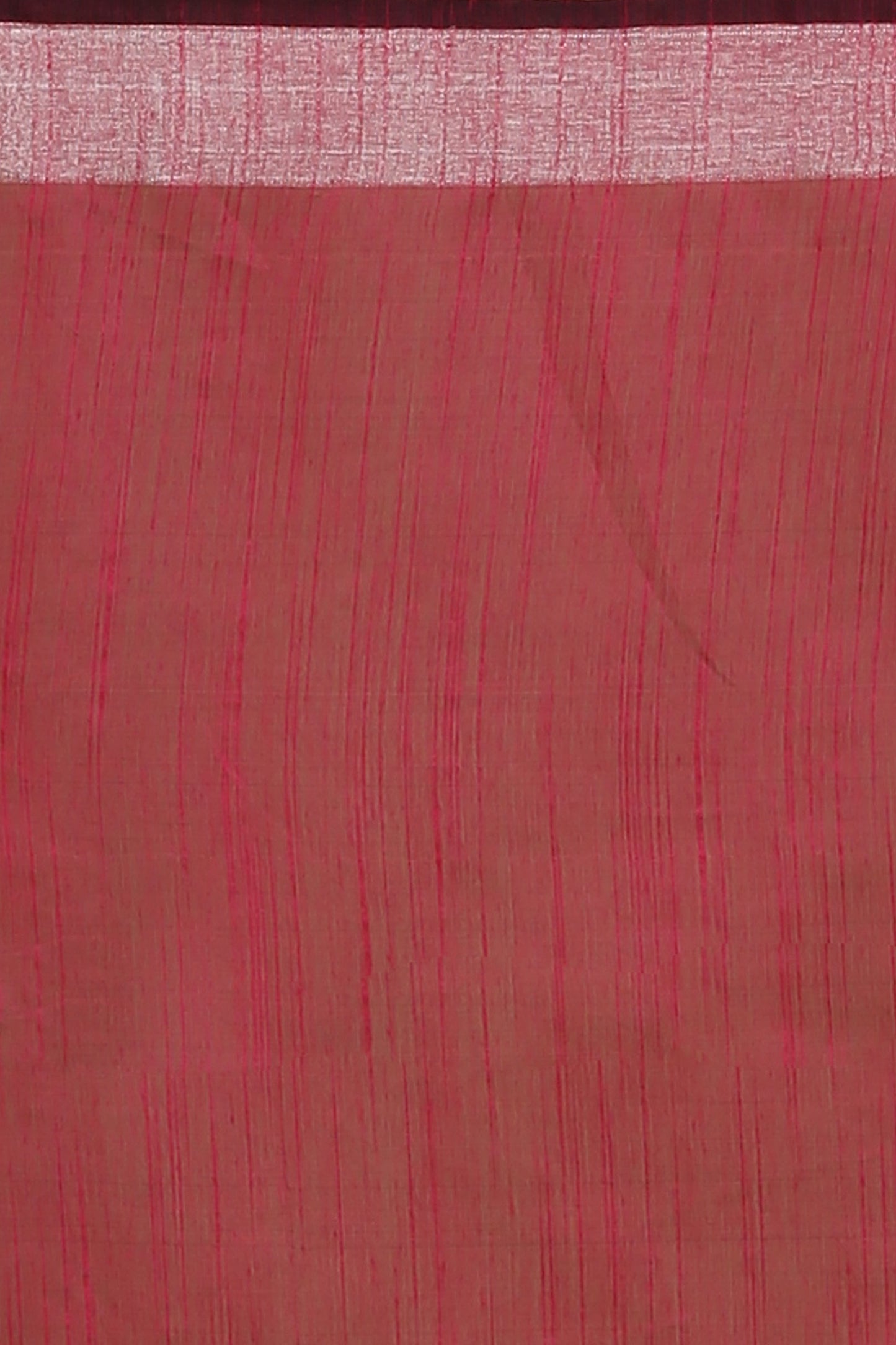 Traditional Indian Weaving Anchal Jari Cotton Check Saree With Blouse Piece (Pink)