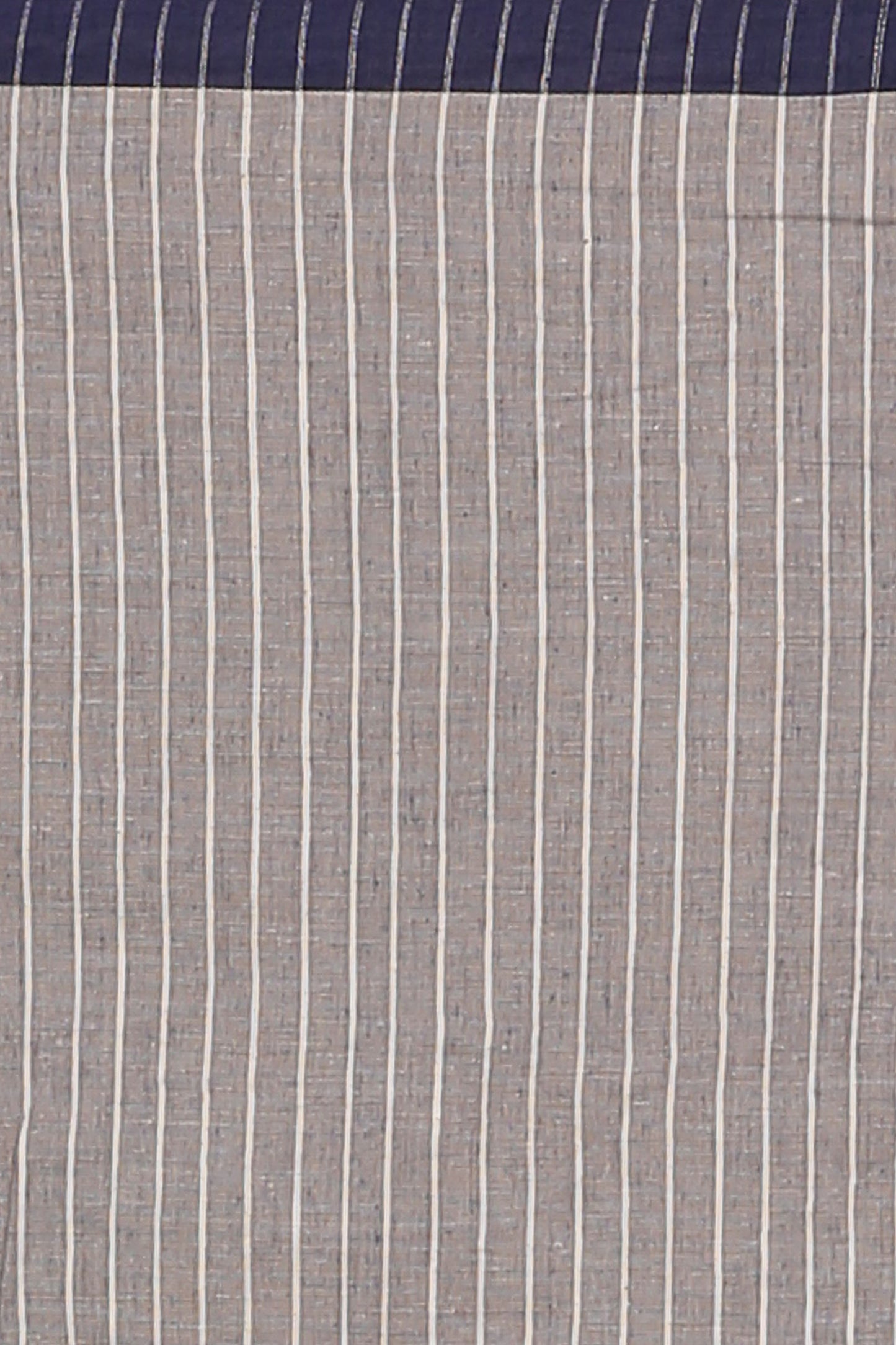 Elegant premium cotton jamdani weave saree (Grey)