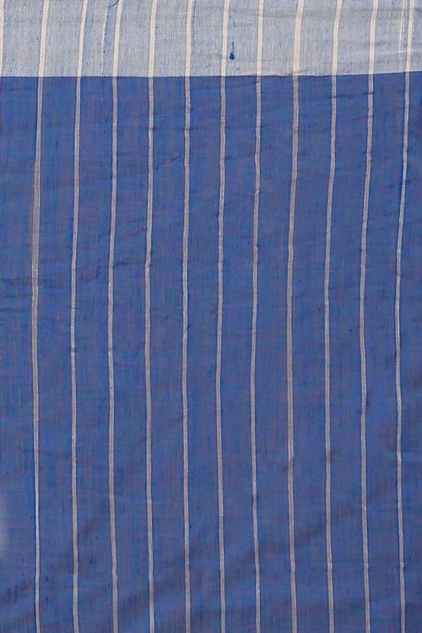 Traditional jamdani buti pattern matka silk blend tangail cotton saree (Blue)